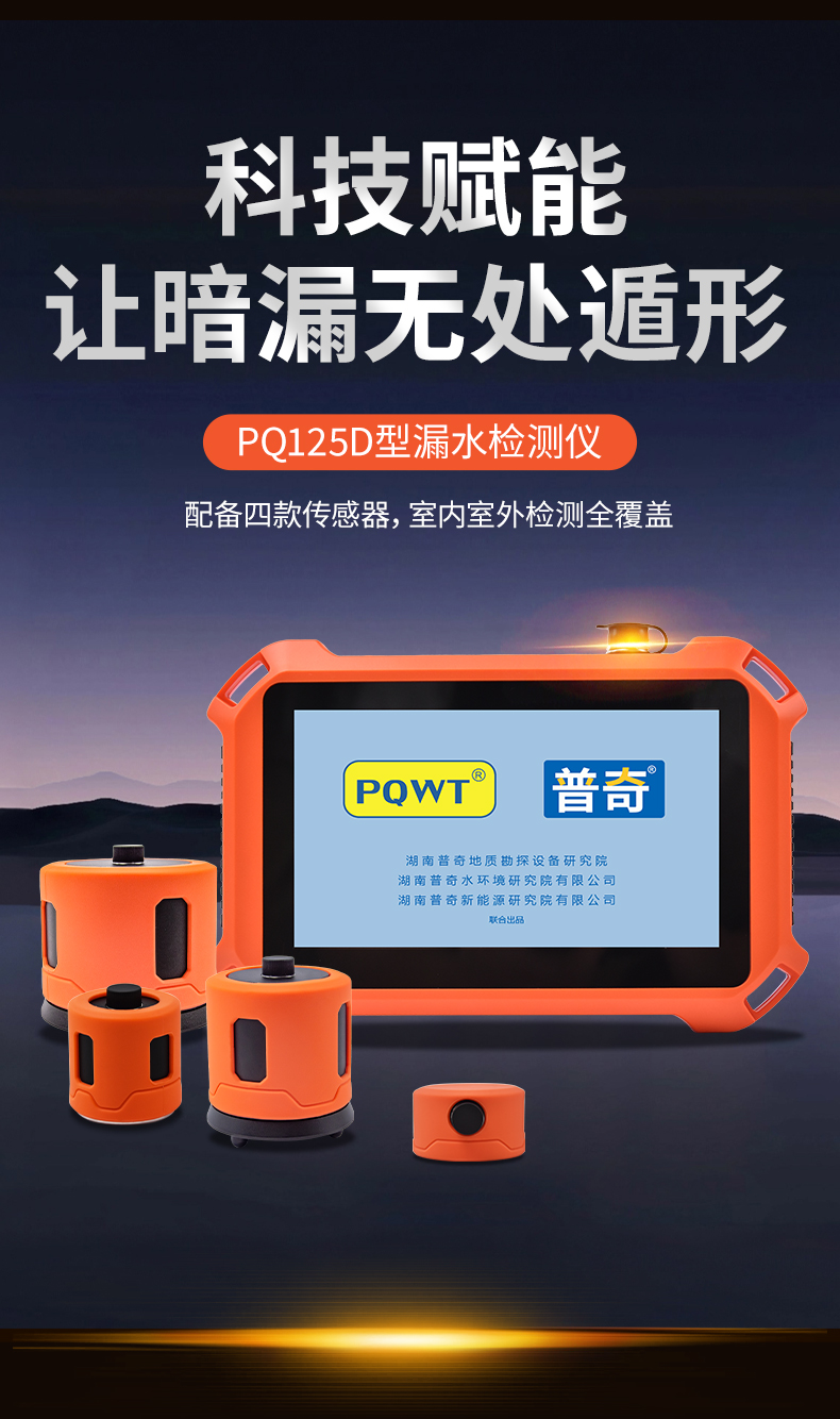 普奇PQ125D 管道漏水檢測(cè)儀